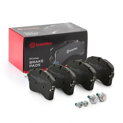 Billede af BREMBO P 44 028 Bremseklodser Ekskl. slidadvarselskontakt med bremsecaliperskruer uden tilbehør LAND ROVER: Range Rover Sport, 4