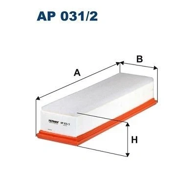 Billede af FILTRON AP 031/2 Luftfilter 72,5 113,5 344 Filterindsats BMW: 5 Touring, Sedan, X3