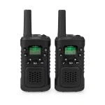 Billede af Walkie talkie Set 2 Håndsæt Op til 6 km Frekvens kanaler: 8 PTT / VOX 3 Timer Hovedtelefonudgang Headsets Sort