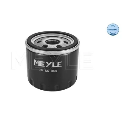 Billede af MEYLE 214 322 0006 Oliefilter M20x1,5 ORIGINAL Quality med en returløbs stop ventil Påskruet filter FIAT: BRAVO 2, Punto II Hatchback, Stilo Hatchback
