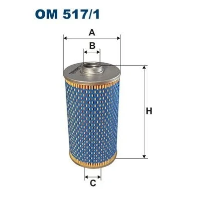 Billede af FILTRON OM 517/1 Oliefilter Filterindsats BMW: 5 Sedan, Touring, 7