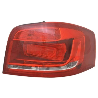 Billede af TYC 11 12073 2 Baglygter højre krom uden lampeholder AUDI: A3 Sportback
