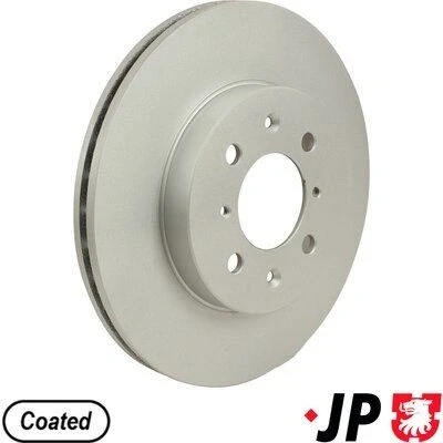 Billede af JP GROUP 3463100300 Bremseskiver foraksel 262 21 4 indvendigt ventileret coatet HONDA: JAZZ 3, CIVIC 6 Hatchback, 4, MG: MG ZR Hatchback