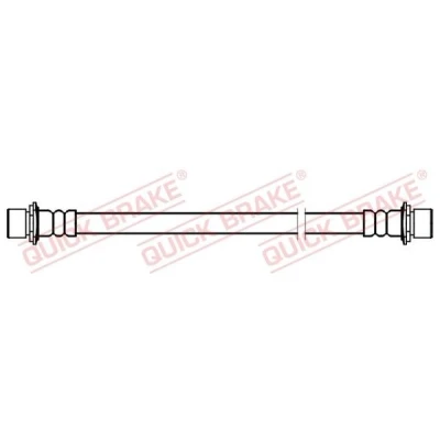 Billede af QUICK BRAKE 25.059 Bremseslange 266 M10x1 TOYOTA: Yaris II Hatchback