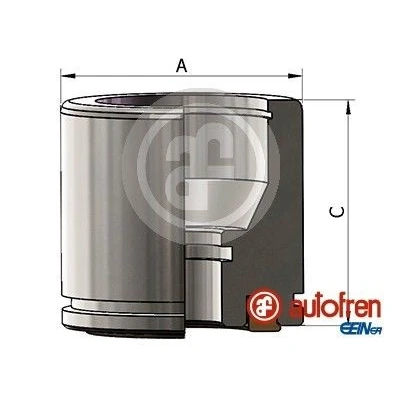 Billede af AUTOFREN SEINSA D025635 Stempel, bremsekaliper 60 bagaksel BREMBO