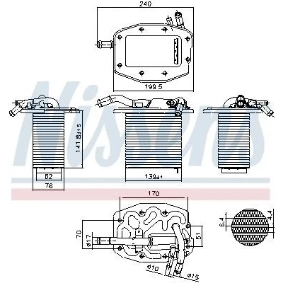 Billede af NISSENS 961297 Intercooler