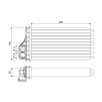 Billede af VALEO 811567 Varmeveksler