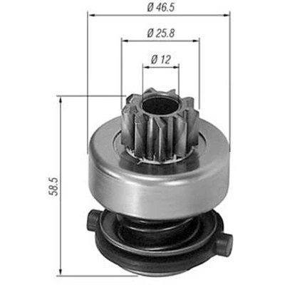 Billede af MAGNETI MARELLI 940113020138 Spidshjul, starter