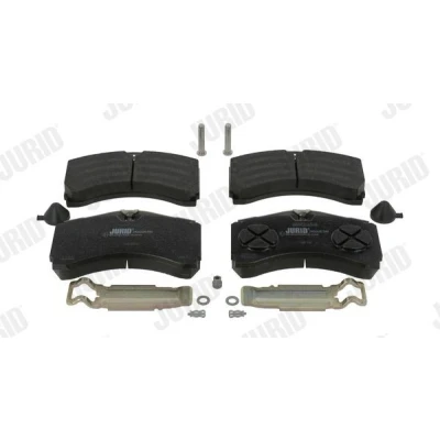 Billede af JURID 2924405390 Bremseklodser Forberedt til slidindikator med tilbehør MERCEDES BENZ: ACTROS MP2 / MP3