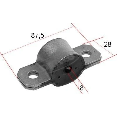 Billede af CORTECO 80000484 Stabilisatorbøsning 8 87,5 FIAT: Punto II Hatchback