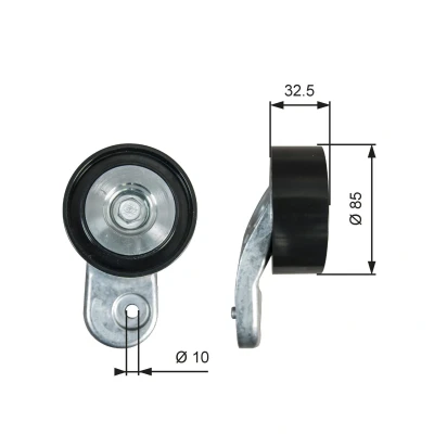 Billede af GATES T36643 Remstrammerhjul