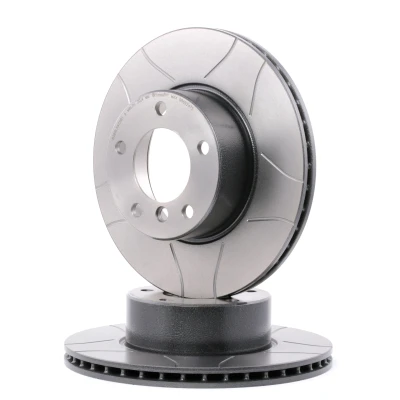 Billede af BREMBO MAX LINE 09.6924.75 Bremseskiver 296 22 5 indvendigt ventileret, opslidset coatet højkarboniseret med skruer BMW: Sedan, Touring