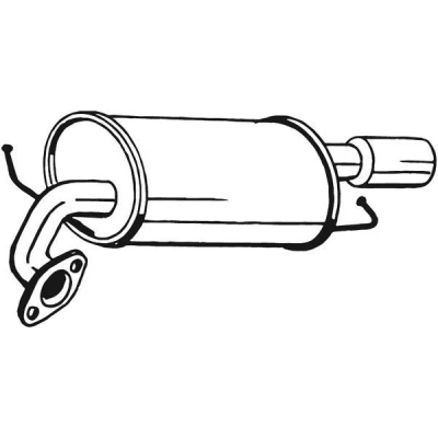 Billede af BOSAL 171 055 Lydpotte