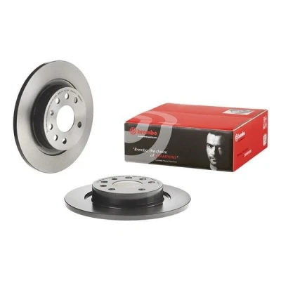 Billede af BREMBO COATED DISC LINE 08.A224.11 Bremseskiver 278 12 5 fuldstændigt coatet med skruer FIAT: Croma II Stationcar