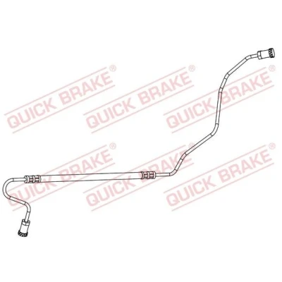 Billede af QUICK BRAKE 96.018 Bremseslange 650 M10x1 PEUGEOT: 207 Hatchback, SW, CITROËN: C3 Picasso
