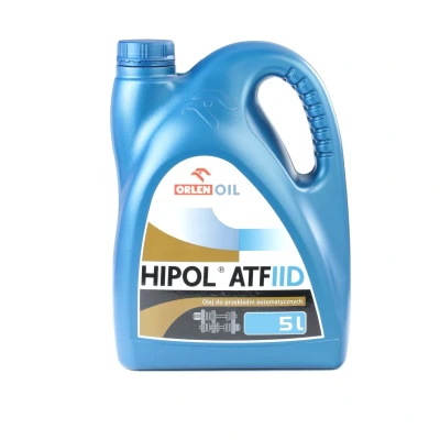 Billede af ORLEN HIPOL ATF II D QFS096B50 Automatgearolie 5l Rød MERCEDES BENZ: T1 Bus, E klasse Sedan, W124 TOYOTA: Corolla VII Compact