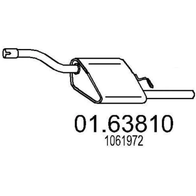 Billede af MTS 01.63810 Lydpotte 1020