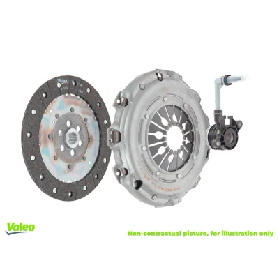 Billede af VALEO 834078 Kobling KIT3P (CSC) med koblingstrykplade, centraludrykker koblingsskive 215