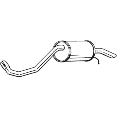 Billede af BOSAL 233 419 Lydpotte VOLKSWAGEN: Fox Hatchback
