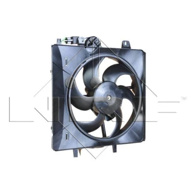 Billede af NRF 47335 Køleventilator 340 12 320 med kølerventilatorramme (karm) CITROËN: C3 I Hatchback, C2 Pluriel