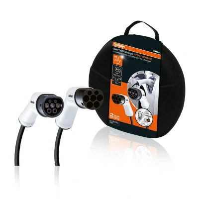 Billede af Osram Opladekabel til elbil OSOCC21605 3600 W 16 A Fase 1