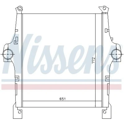 Billede af NISSENS 97047 Intercooler