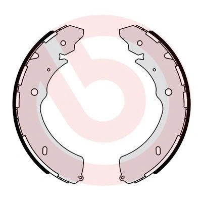 Billede af BREMBO S 34 508 Bremsebakker 295 50
