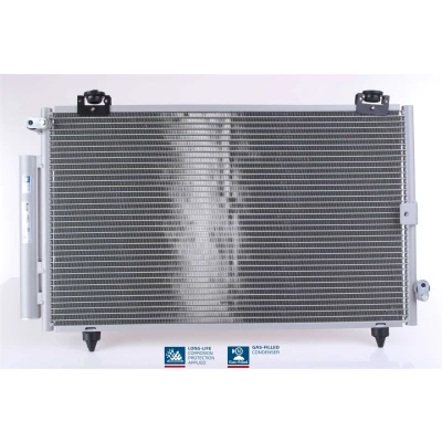 Billede af NISSENS 940013 Kondensator med tørrer Aluminium 650 R 134a, 1234yf