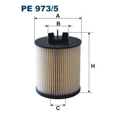 Billede af FILTRON PE 973/5 Brændstoffilter Filterindsats AUDI: A2