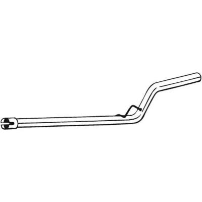 Billede af BOSAL 850 087 Udstødningsrør VOLKSWAGEN: Caddy 3