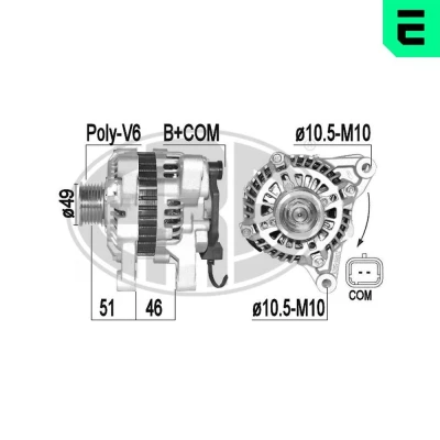 Billede af Generator ERA 209386A