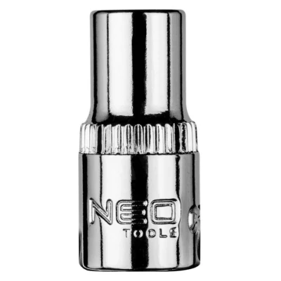 Billede af NEO TOOLS 08 446 Skraldenøgleindsats (Hexagon) 1/4tommer 6 mm Krom vanadium stål Sekskant