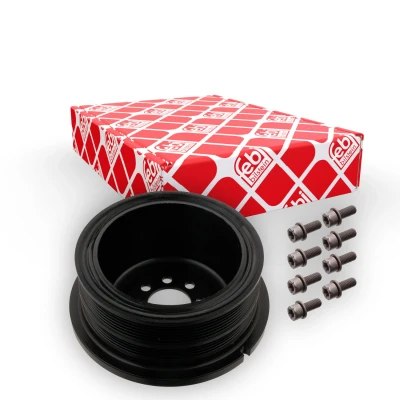Billede af febi BILSTEIN 33614 Remskive Krumtapaksel 4PK + 6PK 173 6 med skruer Plus BMW: 5 Touring, Sedan
