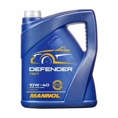 Billede af Mannol Defender 10W 40 5l Motorolie MN7507 5 SUZUKI: SWIFT 4, IGNIS 2, Liana Hatchback, TOYOTA: HILUX 6 Pick up, Aygo, Corolla V FX Compact