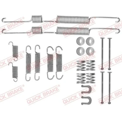 Billede af QUICK BRAKE 105 0870X Tilbehørssæt, bremsebakker med ekstrafjeder TOYOTA: Land Cruiser Prado 70 SUV, 60, 80
