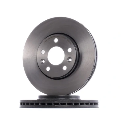 Billede af BREMBO COATED DISC LINE 09.C646.11 Bremseskiver 296 28 5 indvendigt ventileret coatet højkarboniseret med skruer