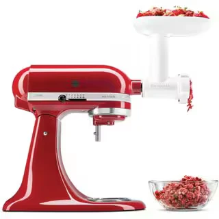 Billede af KitchenAid Kødhakker Tilbehør 5ksmfga White
