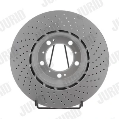 Billede af JURID 562590JC 1 Bremseskiver 330 28 5 ventileret Gråt støbejern coatet uden skruer PORSCHE: 911 Coupe, Cabriolet