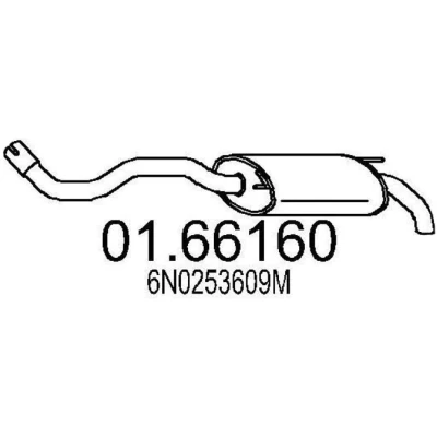Billede af MTS 01.66160 Lydpotte 1200