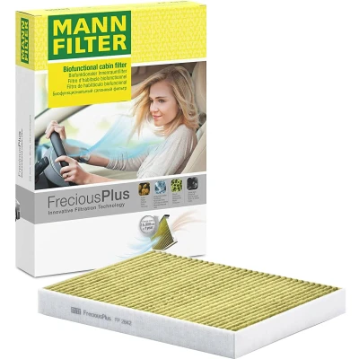Billede af MANN FILTER FP 2842 Kabinefilter VOLKSWAGEN: Transporter 5 Bus, 5, Touareg I, AUDI: Q7, PORSCHE: Cayenne