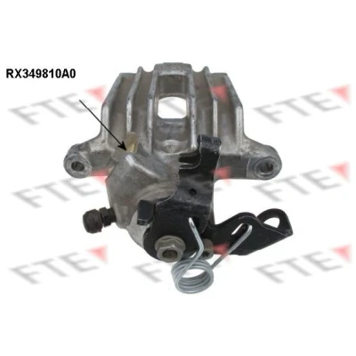 Billede af FTE 9290268 Bremsekaliber grå Aluminium Bagaksel højre uden holder VOLKSWAGEN: Polo IV Hatchback, SEAT: Ibiza 3, AUDI: A2