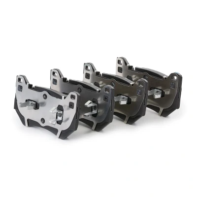 Billede af BREMBO P 85 181 Bremseklodser Forberedt til slidindikator med stempelklips, anti knirke plade uden tilbehør AUDI: Q5