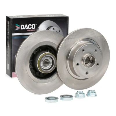 Billede af DACO Germany 603922 Bremseskiver 274 11 5 fuldstændigt med ABS sensorring, hjulleje RENAULT: LAGUNA 2, GRAND SCENIC 2