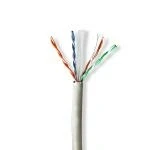 Billede af Netværkskabel Roll CAT6 Solid U/UTP Kobber 305.0 m Indendørs Runde LSZH Grå Gaveæske