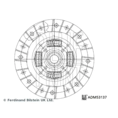Billede af BLUE PRINT ADM53137 Koblingsnav 215 22