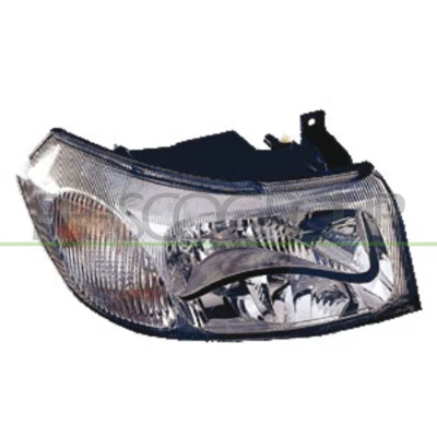 Billede af PRASCO FD9104823 Forlygter højre H4 sort