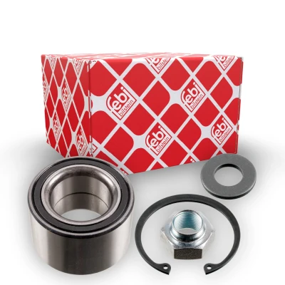 Billede af FEBI BILSTEIN 31342 Hjullejesæt med akselmøtrik låsering 62 Skråkugleleje SUZUKI: SWIFT 3, Wagon R+ II Hatchback, Ignis I, NISSAN: Pixo
