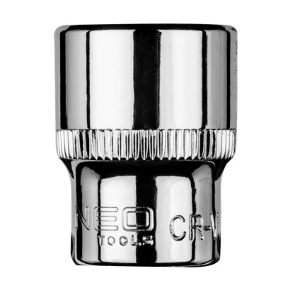 Billede af NEO TOOLS 08 175 Skraldenøgleindsats (Hexagon) 3/8tommer 15 mm Krom vanadium stål Sekskant