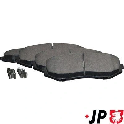 Billede af JP GROUP 4763601110 Bremseklodser foraksel med akustisk advarsel for slid SUZUKI: Grand Vitara 2 SUV, 1 SUV
