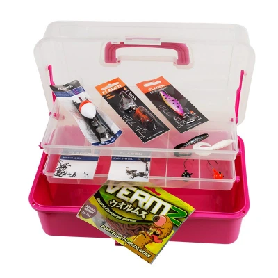 Billede af Fladen Spinosaurus Fishing Freshwater Pink (kids) Lure set